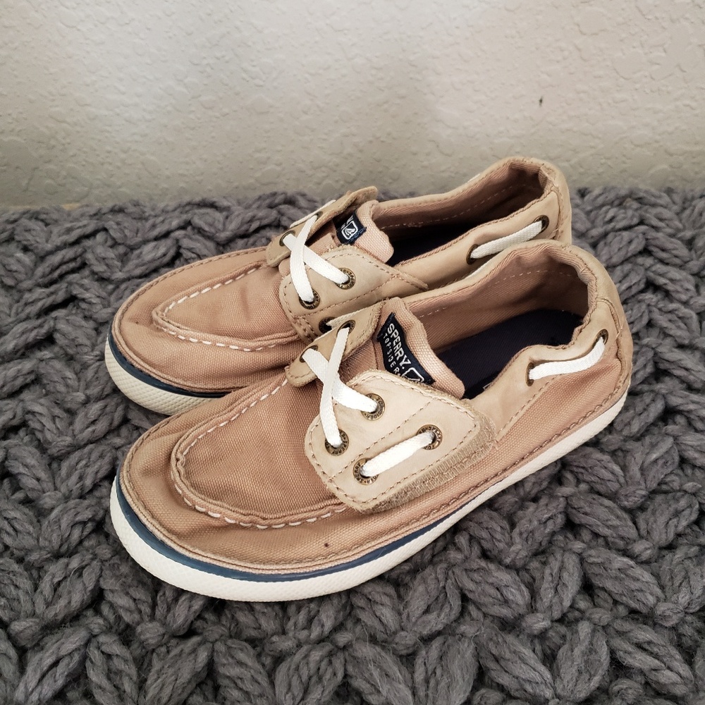 Tan loafers
